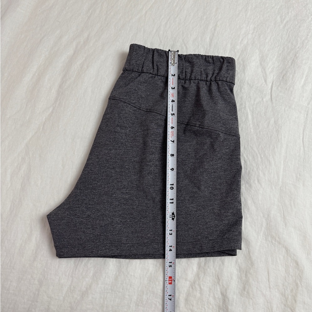 Lululemon Gray On The Fly Athletic Shorts | Size 10 Outdoor Hiking Gym Casual - Picture 8 of 11